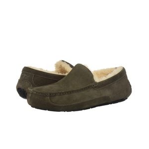 UGG Ascot Suede & Wool Slipper, 9